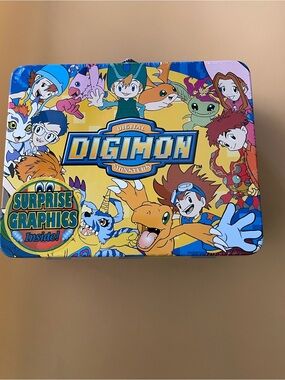 Digimon metal tin - SEALED